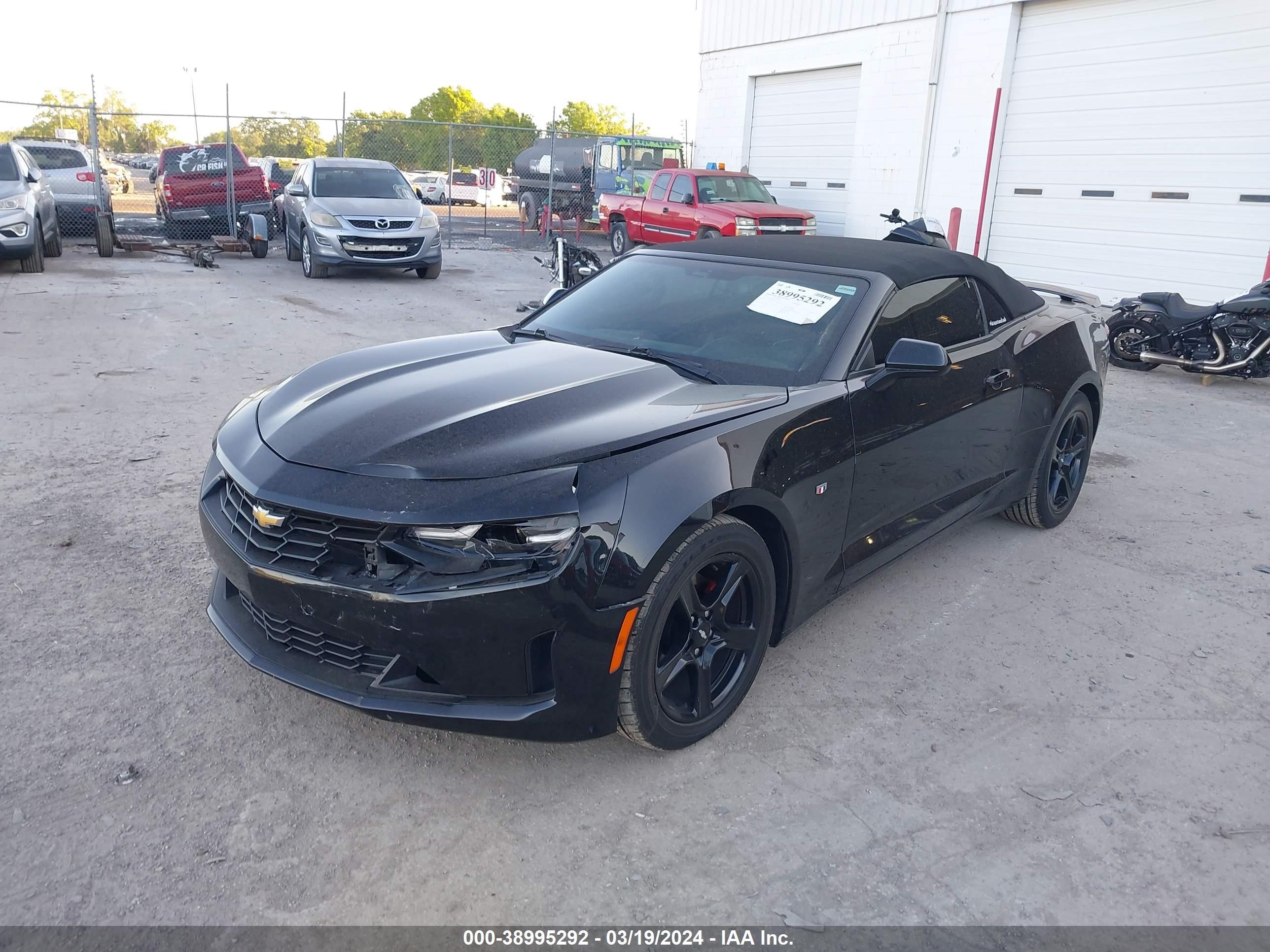 Photo 1 VIN: 1G1FB3DS7K0116597 - CHEVROLET CAMARO 