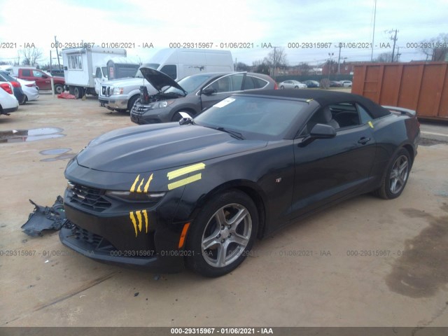 Photo 1 VIN: 1G1FB3DS9K0109750 - CHEVROLET CAMARO 