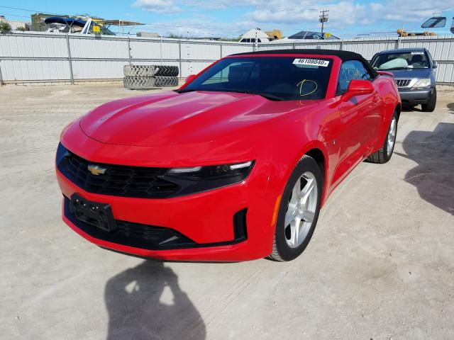 Photo 1 VIN: 1G1FB3DX8K0110951 - CHEVROLET CAMARO 