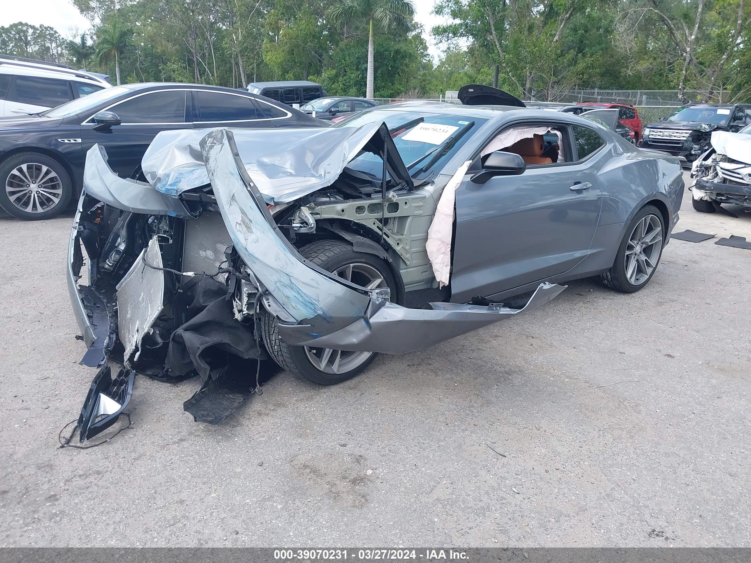 Photo 1 VIN: 1G1FD1RS3L0132031 - CHEVROLET CAMARO 