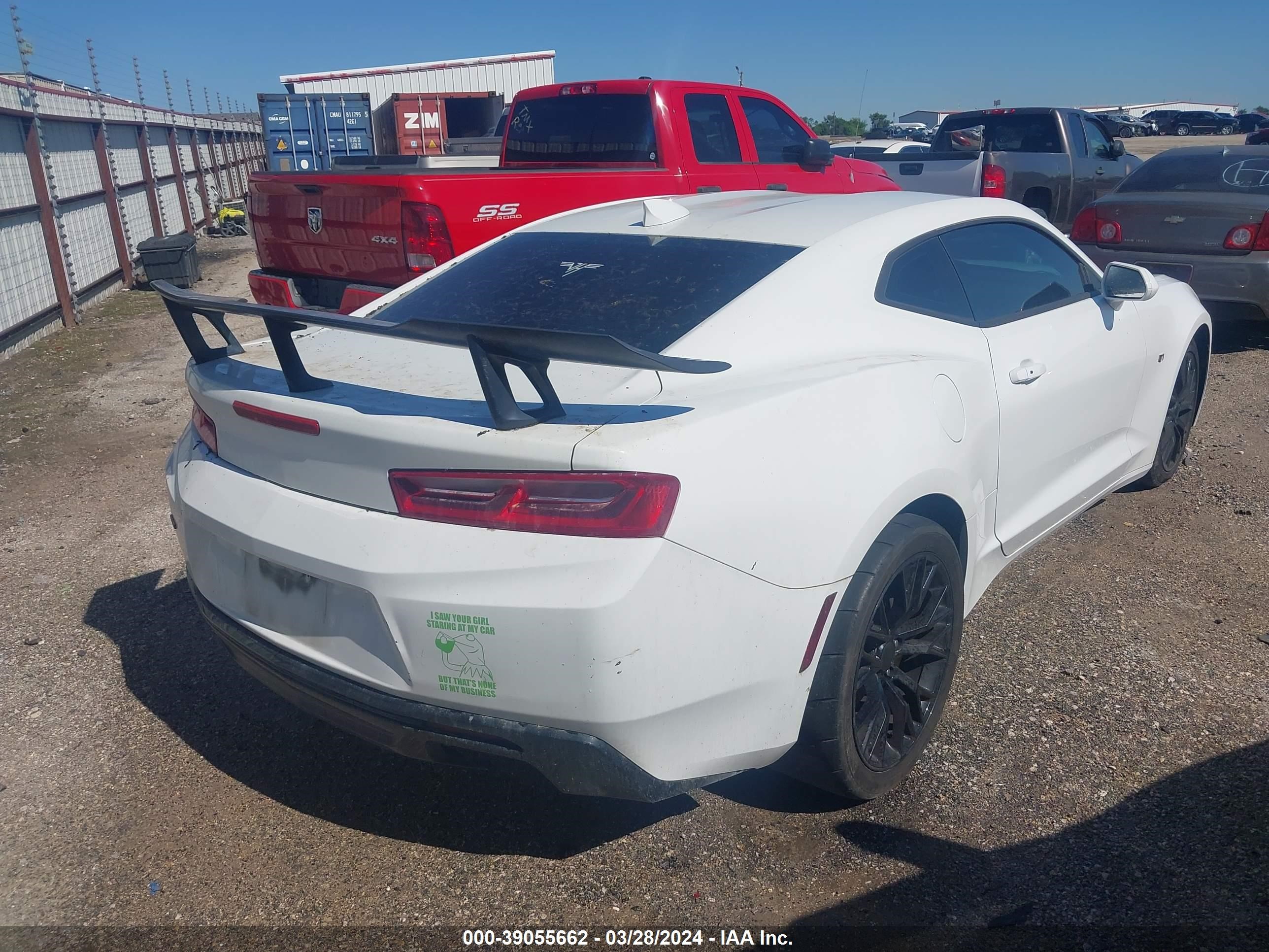 Photo 3 VIN: 1G1FE1R75G0153414 - CHEVROLET CAMARO 