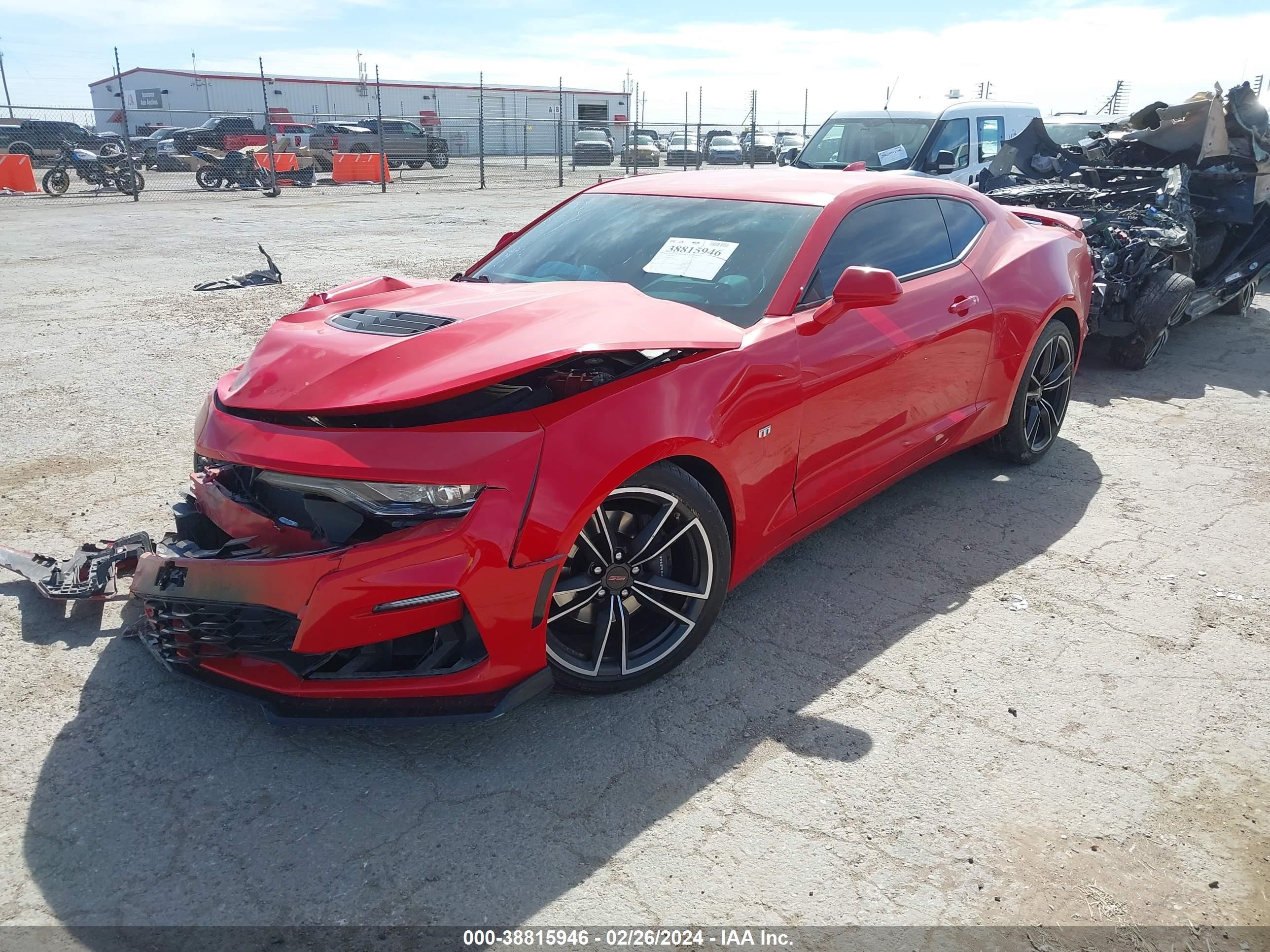 Photo 1 VIN: 1G1FF1R70M0126212 - CHEVROLET CAMARO 