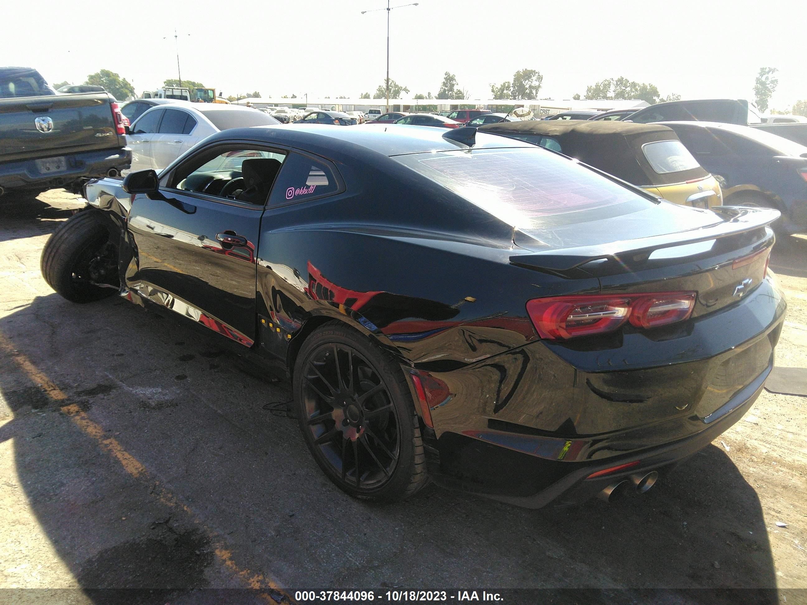 Photo 2 VIN: 1G1FF1R74L0113722 - CHEVROLET CAMARO 