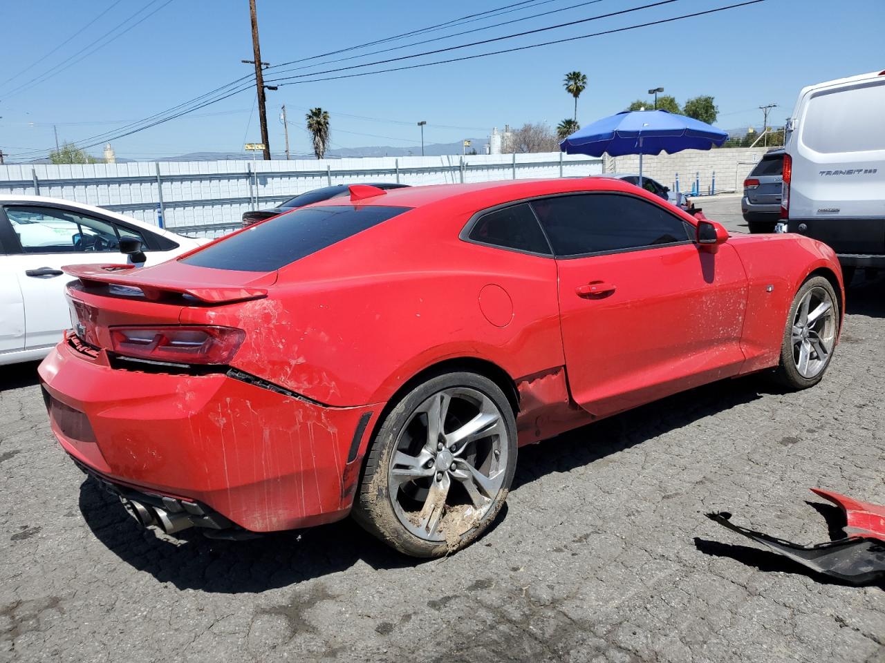 Photo 2 VIN: 1G1FF1R76J0167505 - CHEVROLET CAMARO 