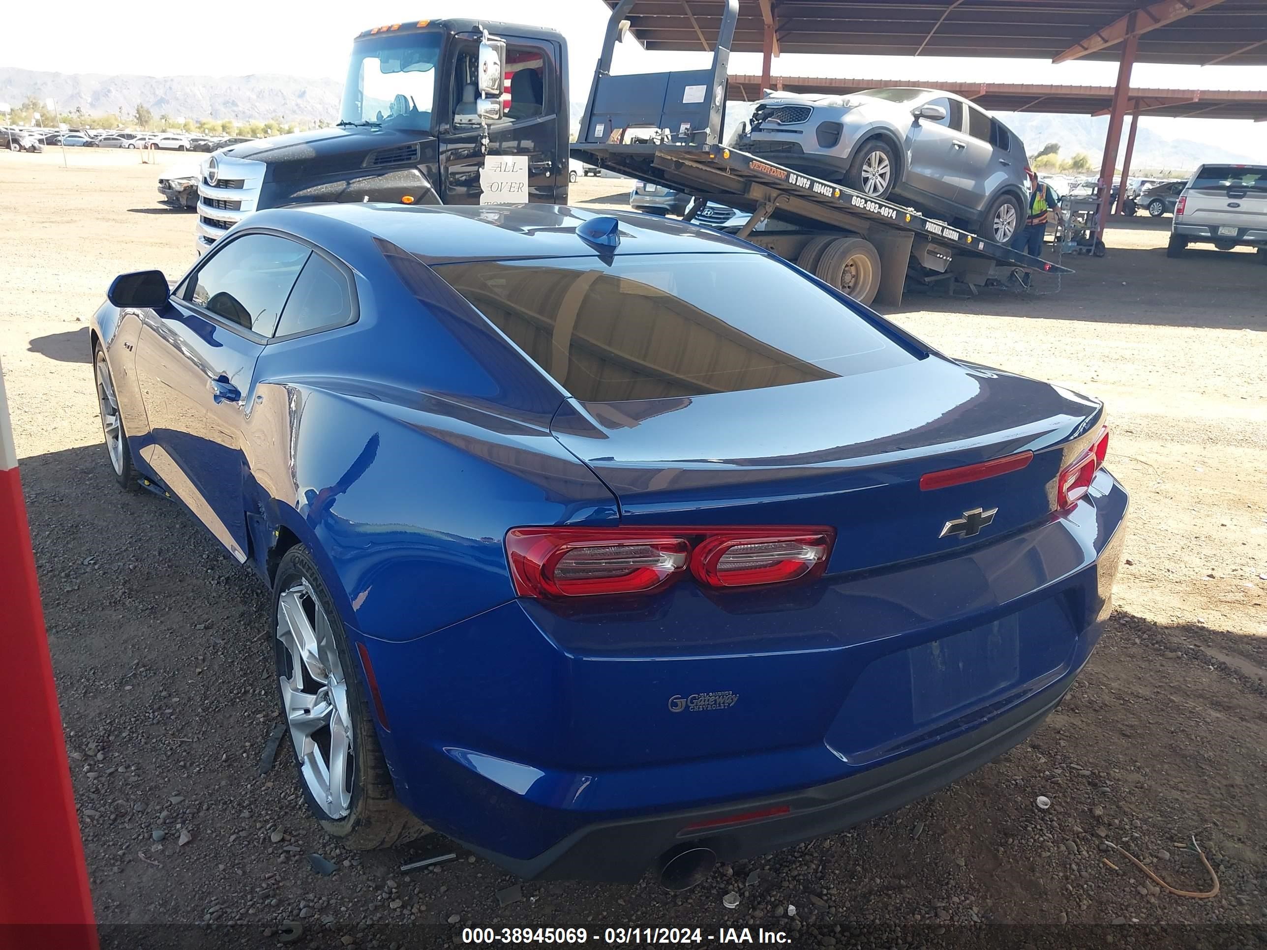 Photo 2 VIN: 1G1FF1R78L0123122 - CHEVROLET CAMARO 