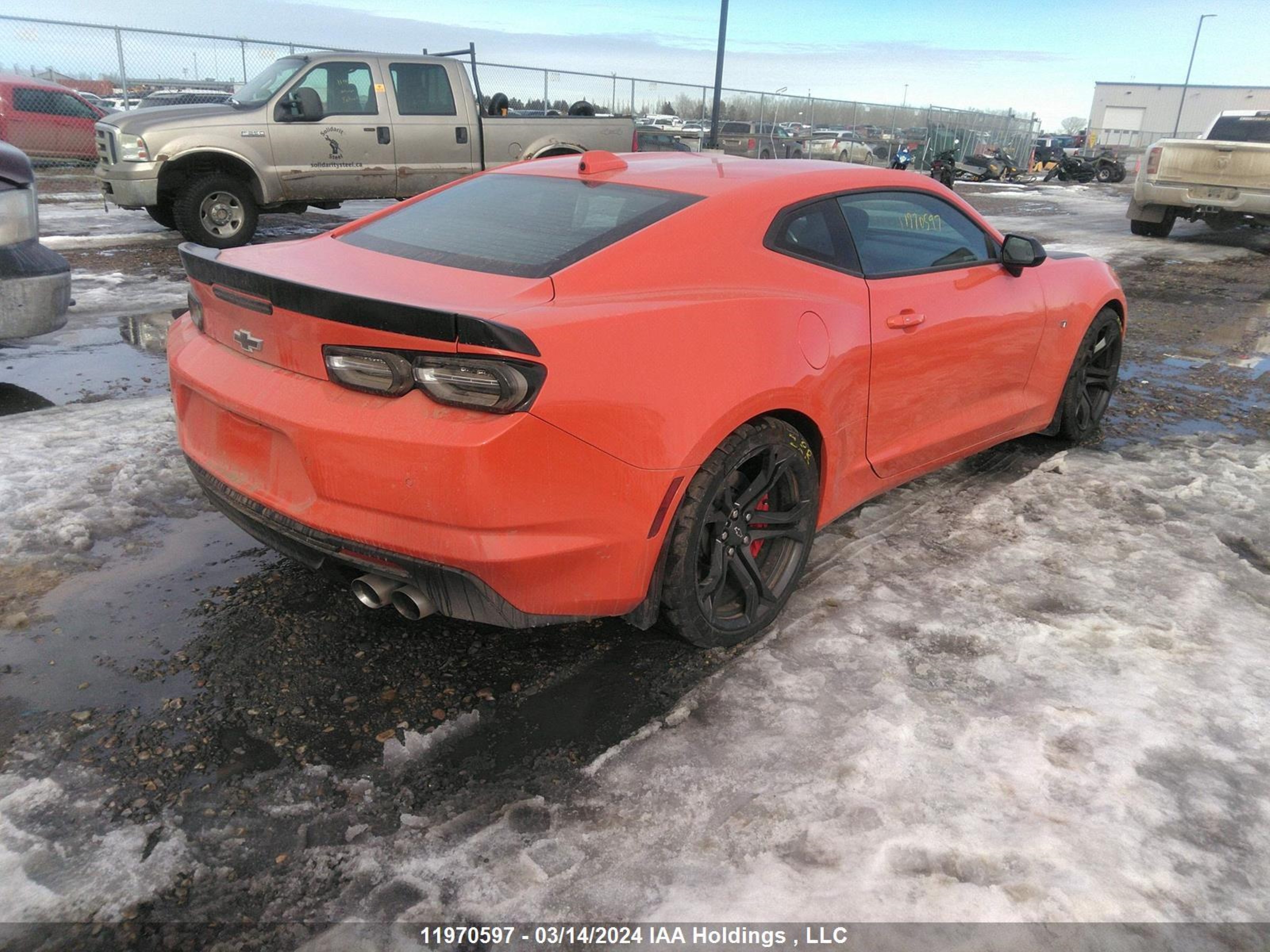 Photo 3 VIN: 1G1FG1R72M0107206 - CHEVROLET CAMARO 