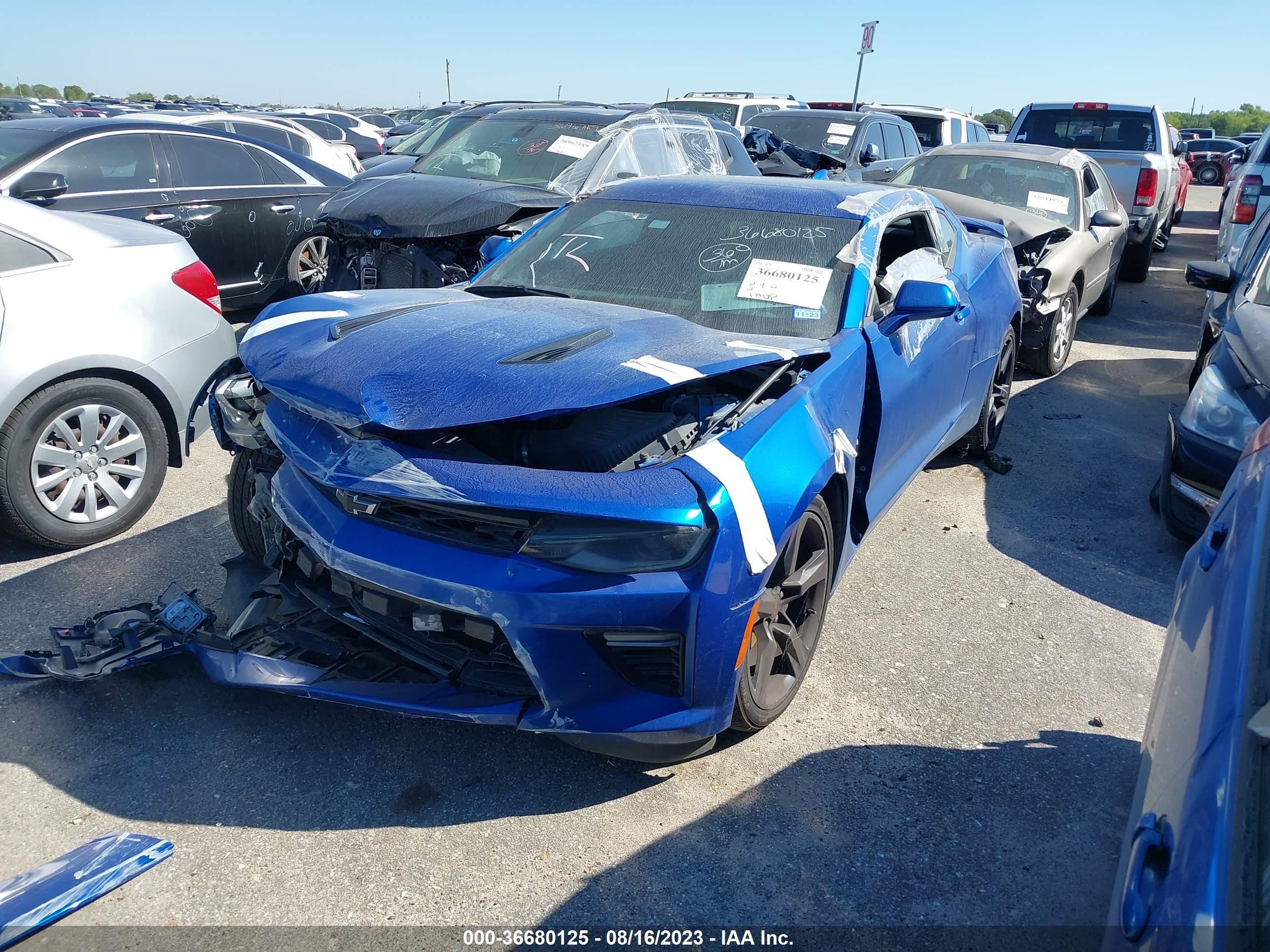 Photo 1 VIN: 1G1FH1R70J0101736 - CHEVROLET CAMARO 