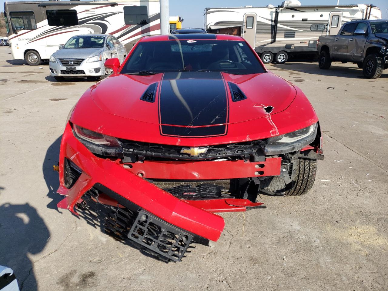 Photo 4 VIN: 1G1FH1R71H0124629 - CHEVROLET CAMARO 