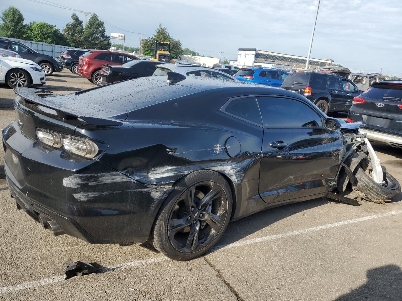 Photo 2 VIN: 1G1FH1R71K0130583 - CHEVROLET CAMARO 