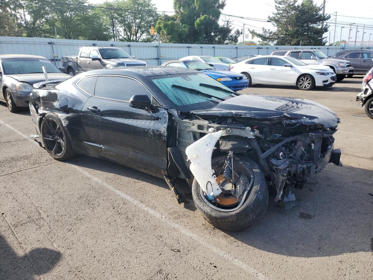 Photo 3 VIN: 1G1FH1R71K0130583 - CHEVROLET CAMARO 