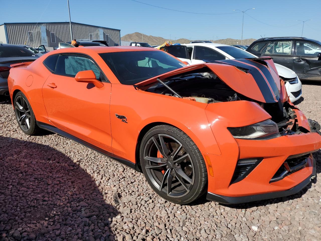 Photo 3 VIN: 1G1FH1R76J0167837 - CHEVROLET CAMARO 