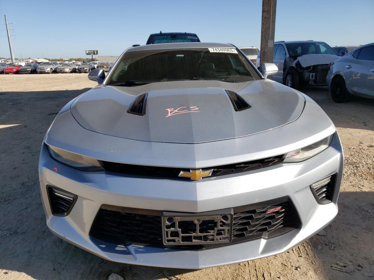 Photo 4 VIN: 1G1FH1R78H0153223 - CHEVROLET CAMARO 