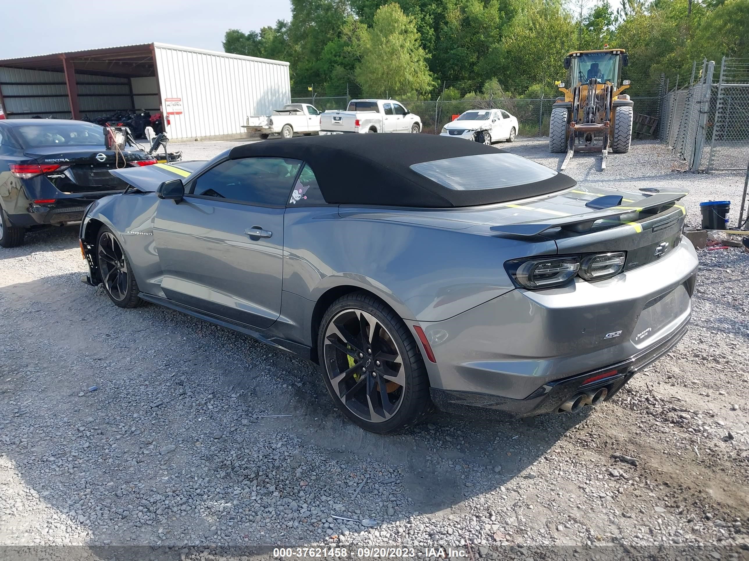 Photo 2 VIN: 1G1FH3D79M0140803 - CHEVROLET CAMARO 