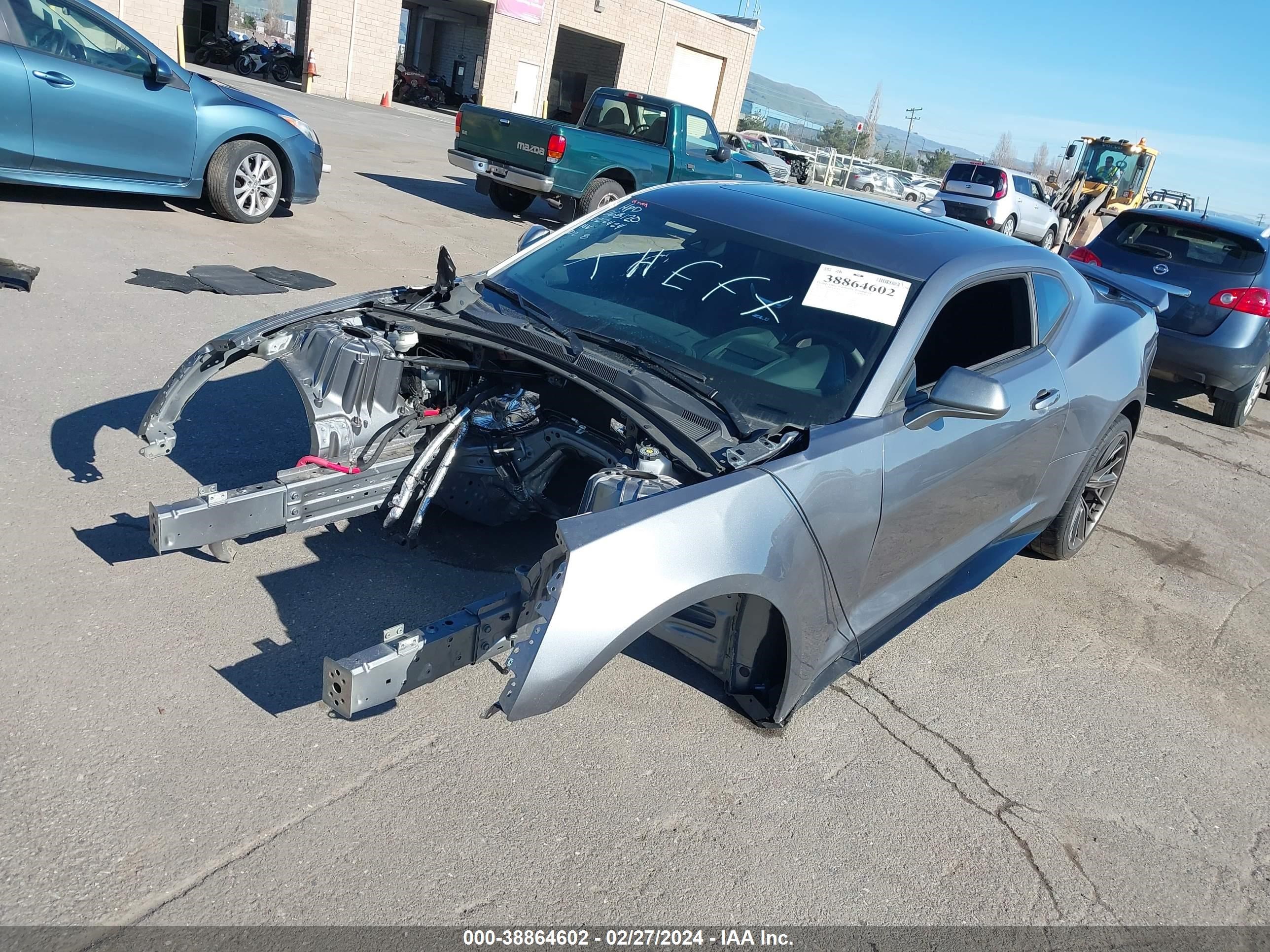 Photo 1 VIN: 1G1FJ1R64N0107699 - CHEVROLET CAMARO 