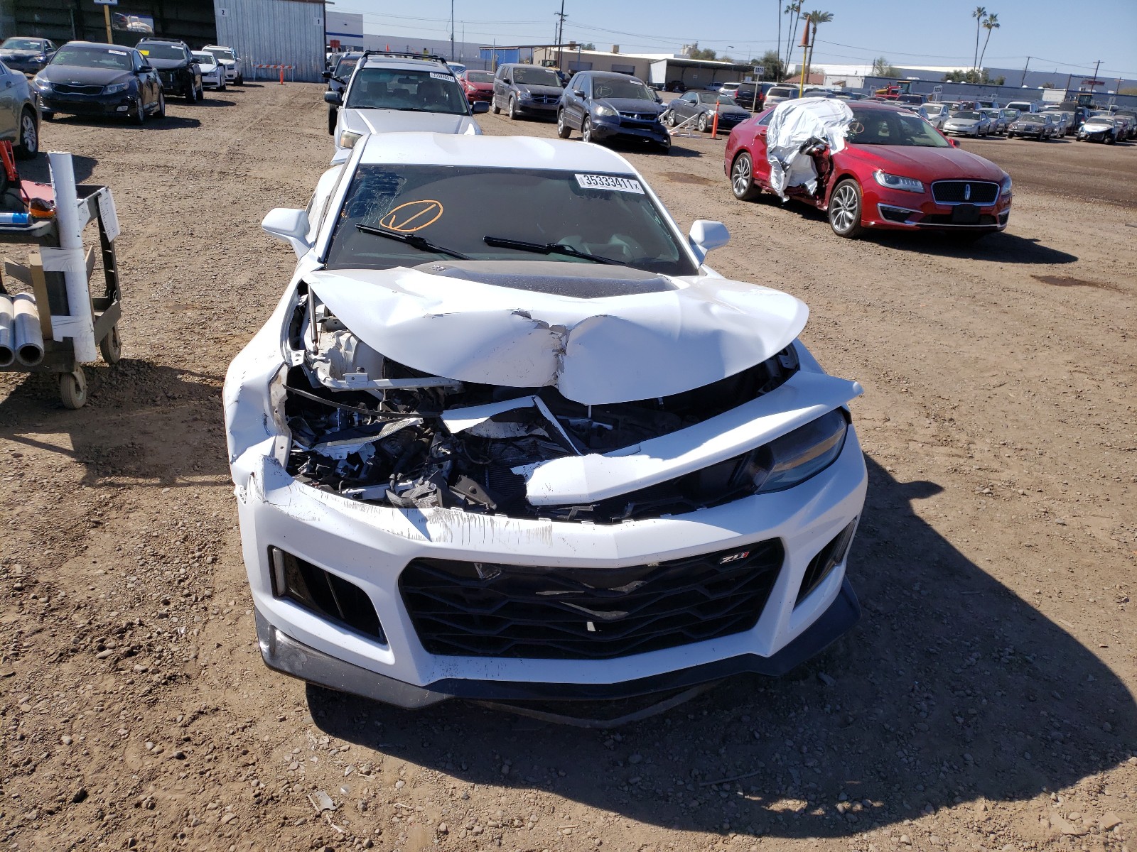 Photo 8 VIN: 1G1FK1R61J0170220 - CHEVROLET CAMARO ZL1 