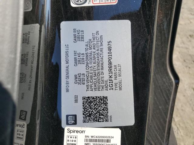 Photo 11 VIN: 1G1FK1R69P0104975 - CHEVROLET CAMARO ZL1 
