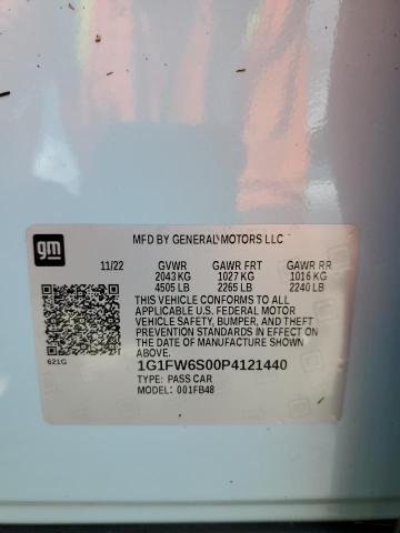 Photo 13 VIN: 1G1FW6S00P4121440 - CHEVROLET BOLT EV 1L 