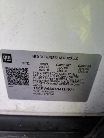 Photo 11 VIN: 1G1FW6S01N4114977 - CHEVROLET BOLT EV 