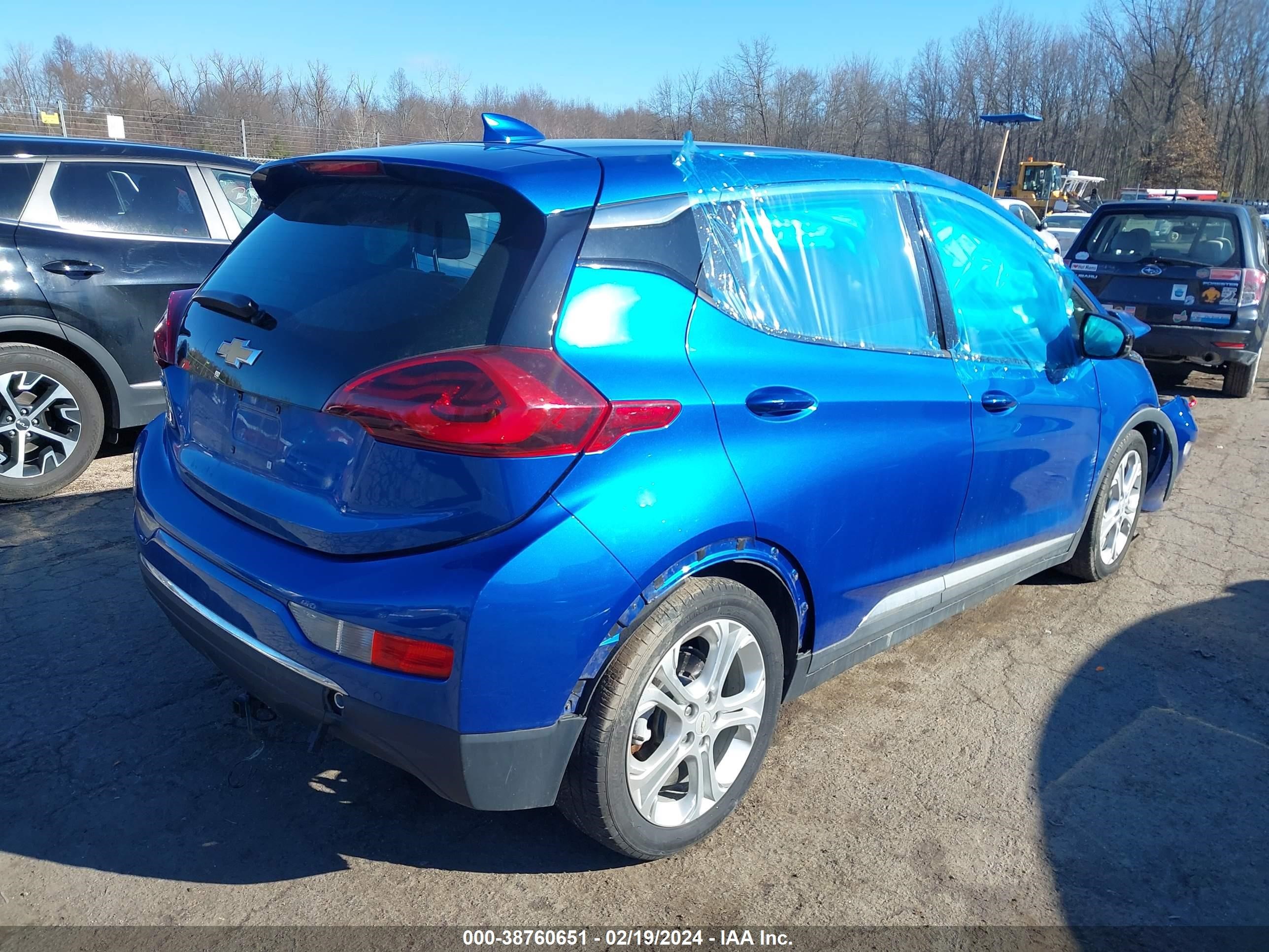 Photo 3 VIN: 1G1FW6S03H4155549 - CHEVROLET BOLT EUV 