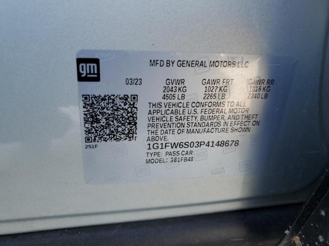 Photo 12 VIN: 1G1FW6S03P4148678 - CHEVROLET BOLT 