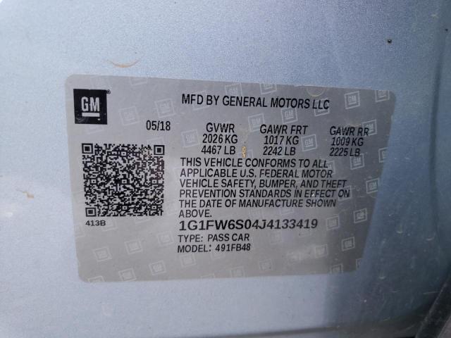 Photo 11 VIN: 1G1FW6S04J4133419 - CHEVROLET BOLT EV 