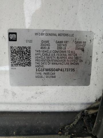 Photo 11 VIN: 1G1FW6S04P4173735 - CHEVROLET BOLT EV 1L 