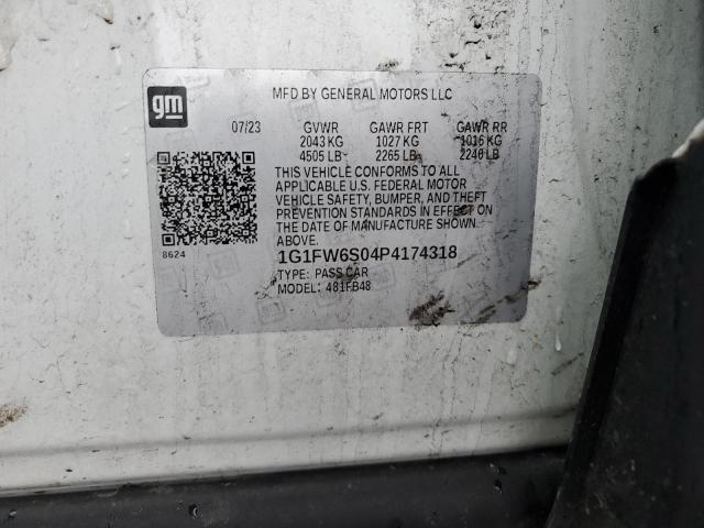 Photo 11 VIN: 1G1FW6S04P4174318 - CHEVROLET BOLT 