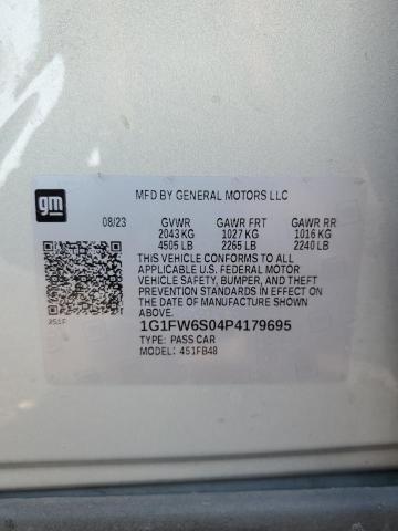 Photo 11 VIN: 1G1FW6S04P4179695 - CHEVROLET BOLT EV 1L 