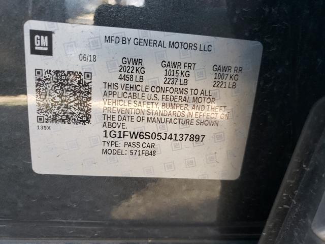 Photo 9 VIN: 1G1FW6S05J4137897 - CHEVROLET BOLT EV LT 