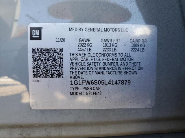 Photo 11 VIN: 1G1FW6S05L4147879 - CHEVROLET BOLT EV LT 