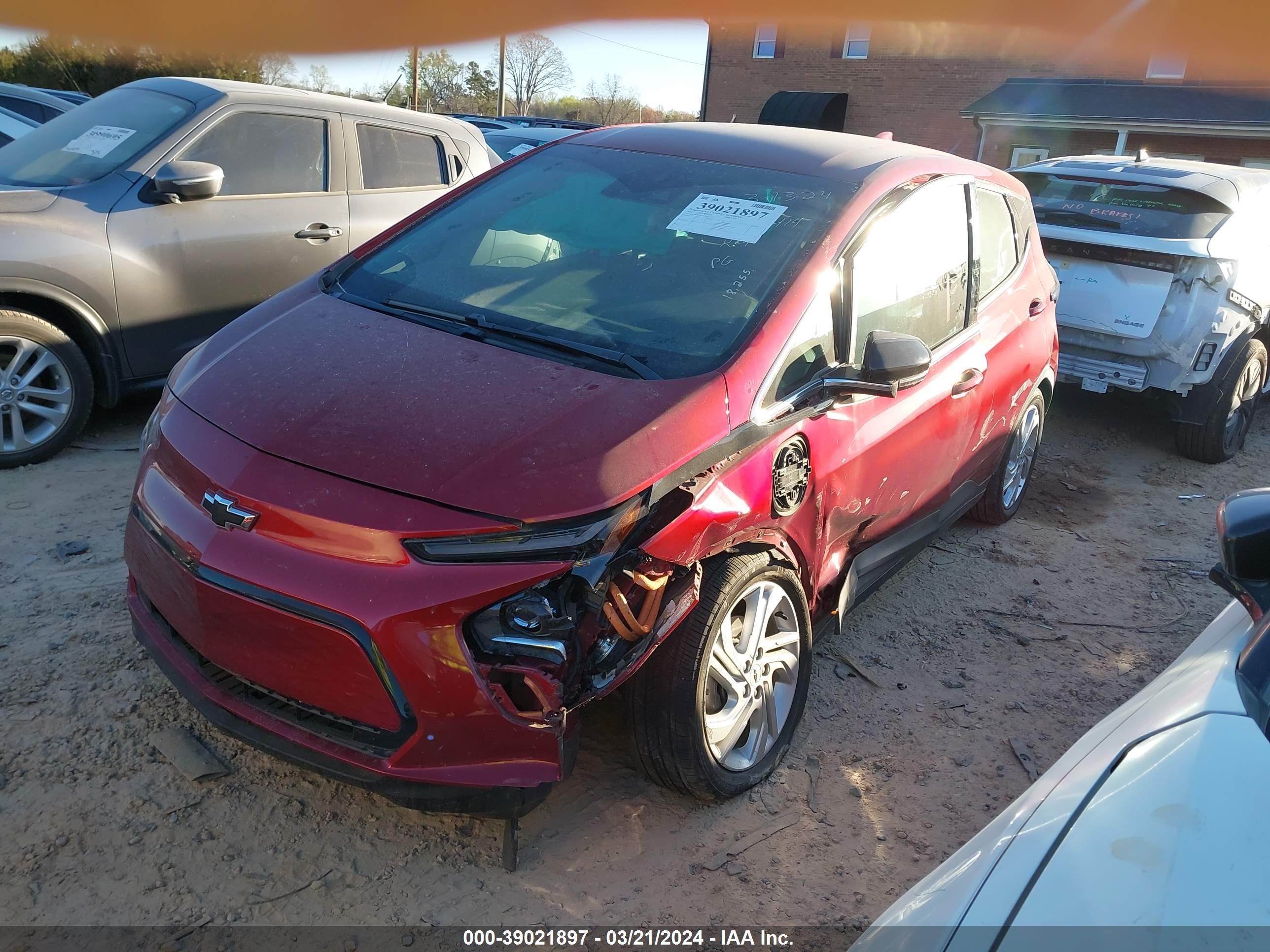 Photo 1 VIN: 1G1FW6S05N4106414 - CHEVROLET BOLT EUV 