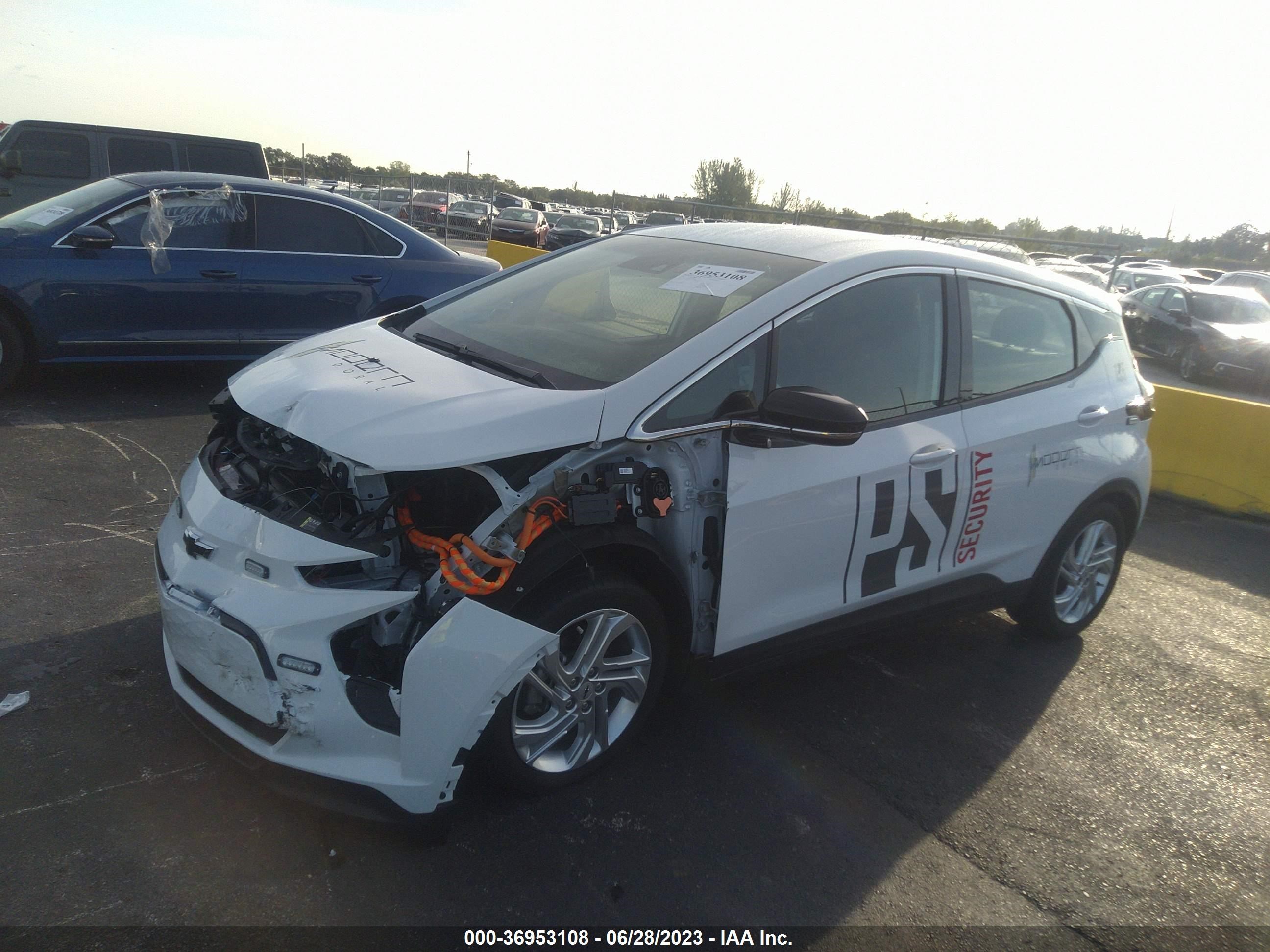 Photo 1 VIN: 1G1FW6S08N4125586 - CHEVROLET BOLT EV 