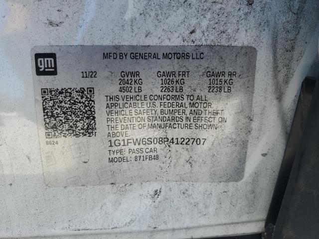 Photo 12 VIN: 1G1FW6S08P4122707 - CHEVROLET BOLT EV 1L 