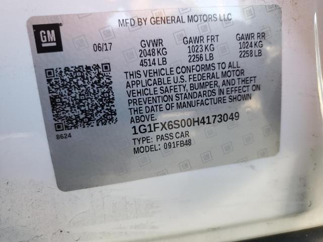 Photo 9 VIN: 1G1FX6S00H4173049 - CHEVROLET BOLT EV 