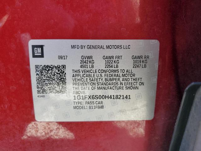 Photo 12 VIN: 1G1FX6S00H4182141 - CHEVROLET BOLT 