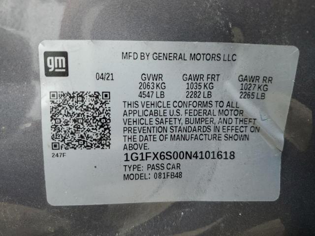 Photo 11 VIN: 1G1FX6S00N4101618 - CHEVROLET BOLT EV 