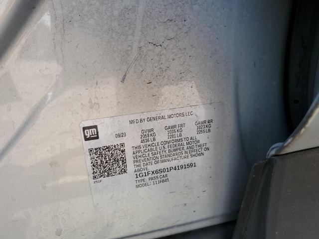 Photo 12 VIN: 1G1FX6S01P4191591 - CHEVROLET BOLT EV 2L 