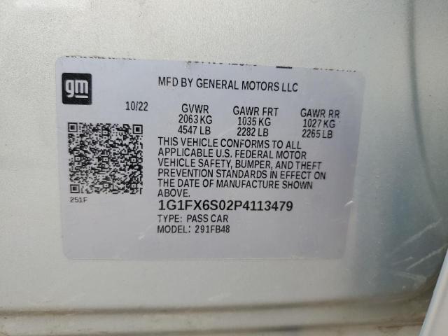 Photo 12 VIN: 1G1FX6S02P4113479 - CHEVROLET BOLT 