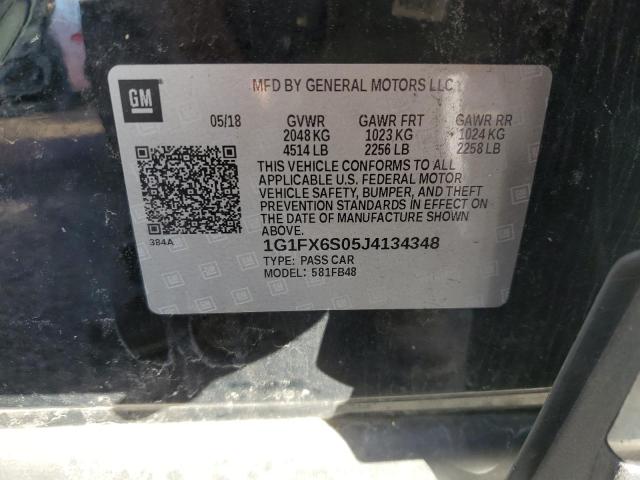 Photo 11 VIN: 1G1FX6S05J4134348 - CHEVROLET BOLT EV PR 