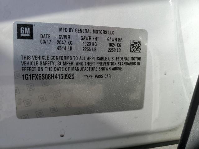 Photo 12 VIN: 1G1FX6S08H4150926 - CHEVROLET BOLT 