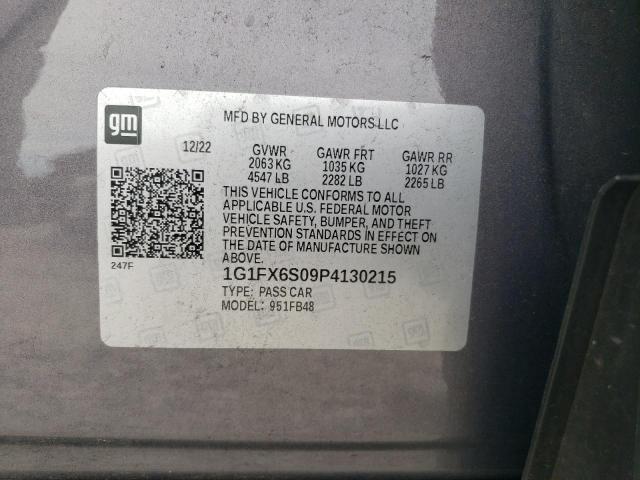 Photo 11 VIN: 1G1FX6S09P4130215 - CHEVROLET BOLT EV 2L 