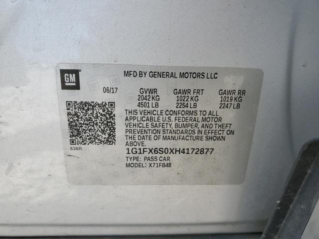 Photo 11 VIN: 1G1FX6S0XH4172877 - CHEVROLET BOLT 