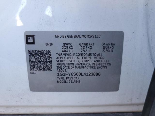 Photo 9 VIN: 1G1FY6S00L4123886 - CHEVROLET BOLT EV LT 