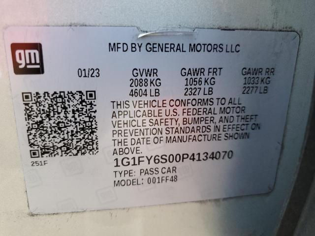 Photo 11 VIN: 1G1FY6S00P4134070 - CHEVROLET BOLT EUV L 