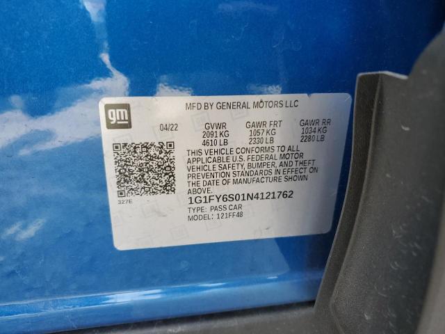 Photo 11 VIN: 1G1FY6S01N4121762 - CHEVROLET BOLT 