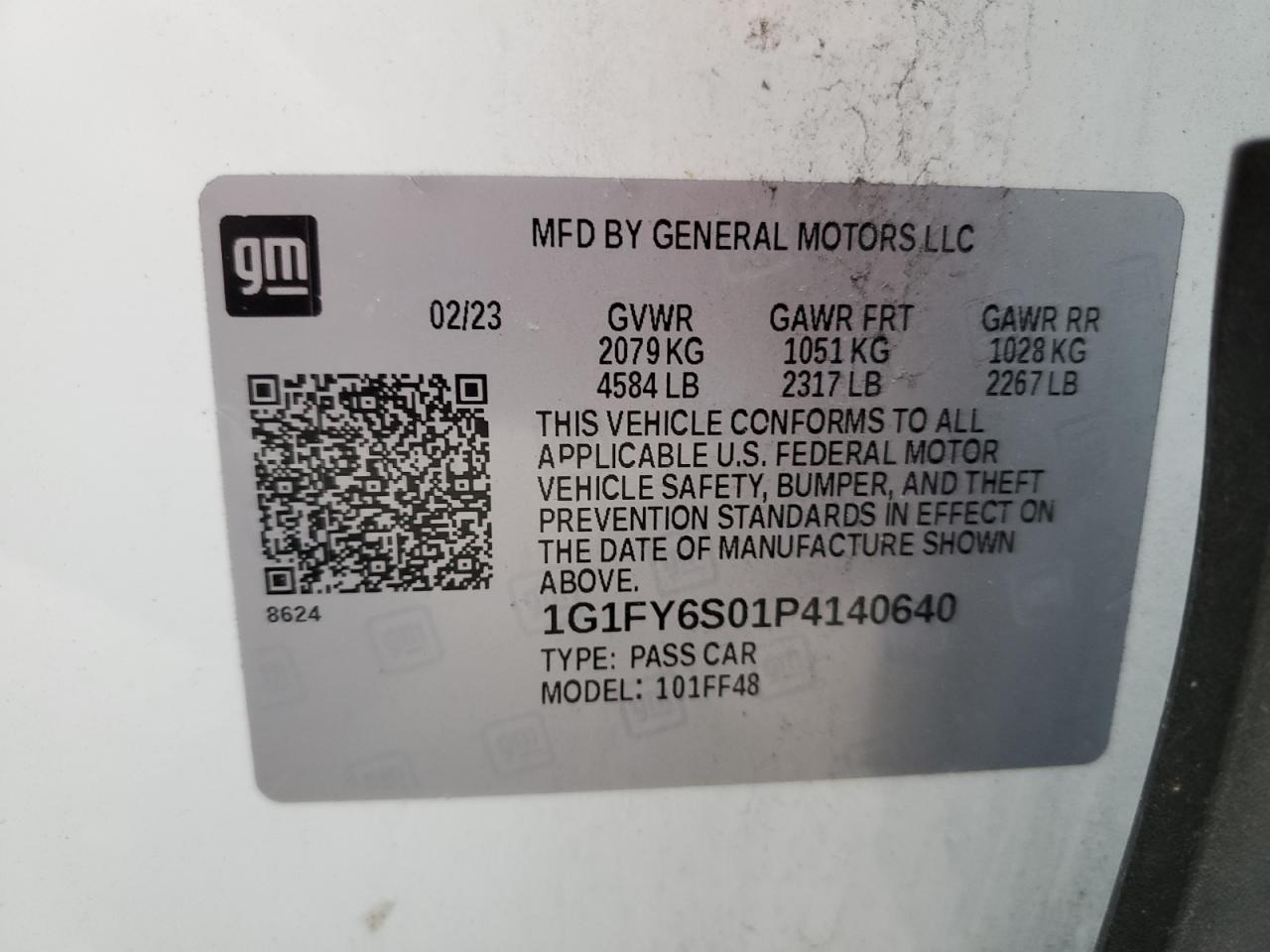 Photo 11 VIN: 1G1FY6S01P4140640 - CHEVROLET BOLT 