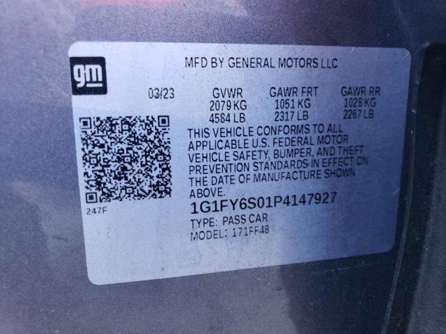 Photo 11 VIN: 1G1FY6S01P4147927 - CHEVROLET BOLT 