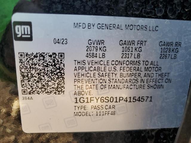 Photo 12 VIN: 1G1FY6S01P4154571 - CHEVROLET BOLT EUV L 