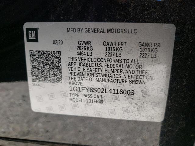 Photo 9 VIN: 1G1FY6S02L4116003 - CHEVROLET BOLT EV 