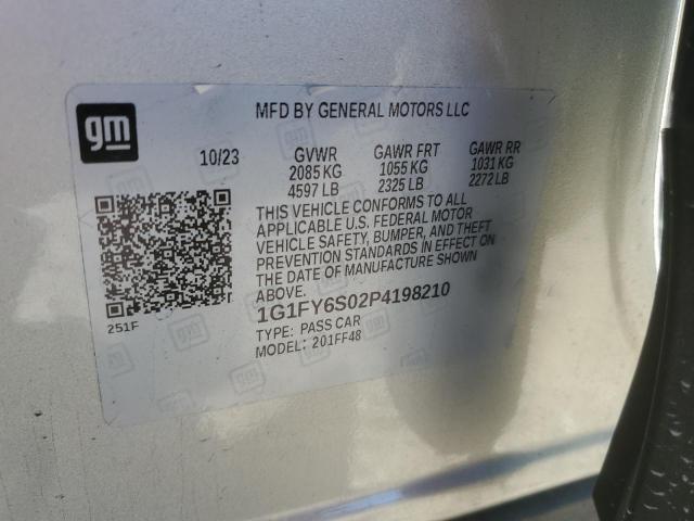 Photo 12 VIN: 1G1FY6S02P4198210 - CHEVROLET BOLT EUV L 